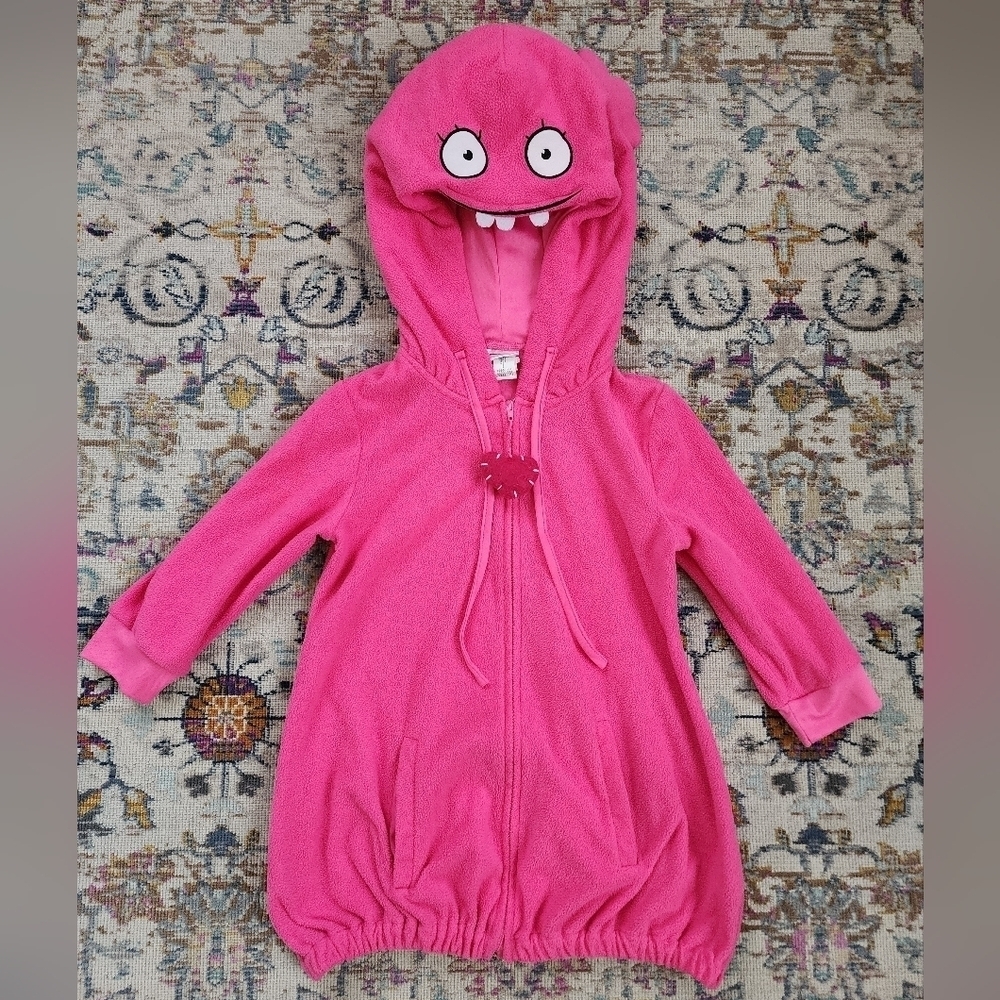 UnglyDolls Kids Plush Pink Festive Childs Dress Up Jacket Outerwear, sz 4-6 - Picture 2 of 11